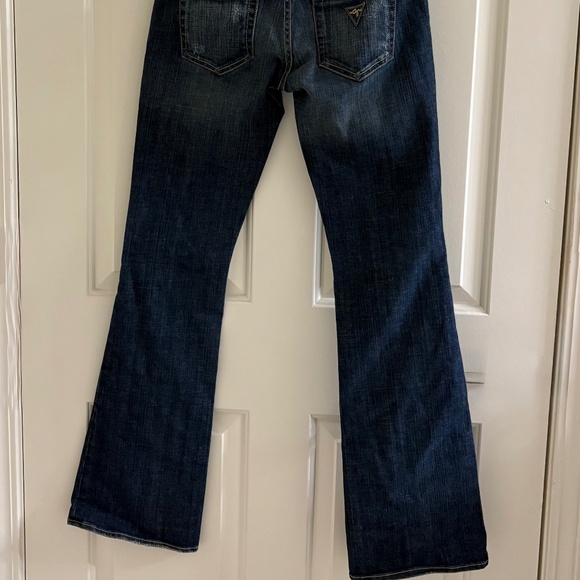 Guess Premium Bootcut Jeans | 26 Waist | Dark Wash - Picture 3 of 4